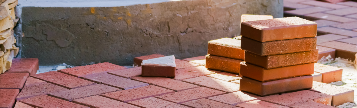 レンガの敷き方
