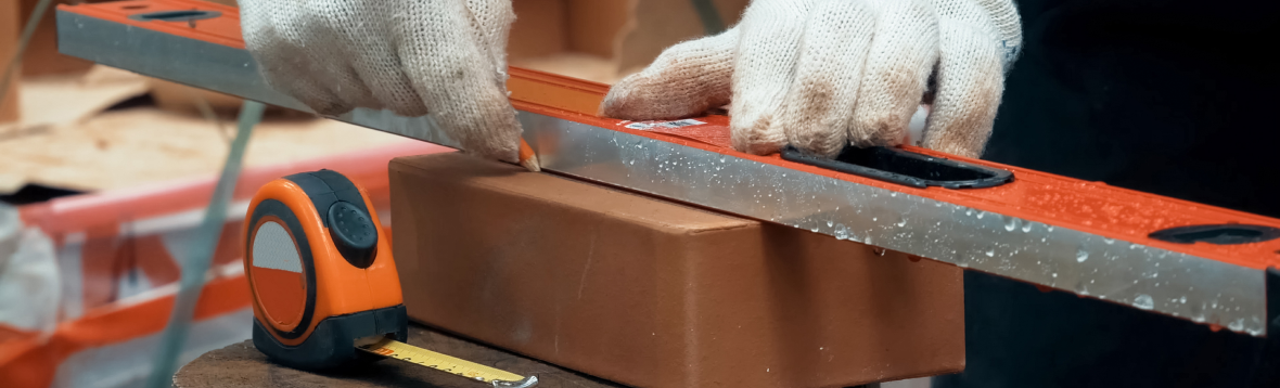 レンガの割り方