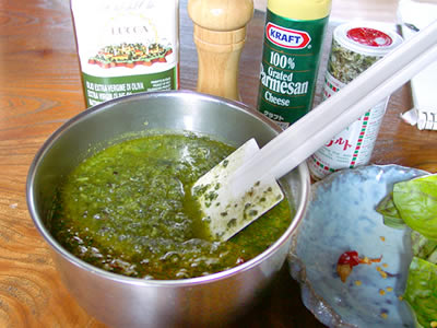 完成！パスタ以外にもいろいろ使えそう