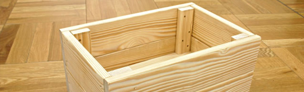 カラーボックス対応 1×4材で作る 収納BOX