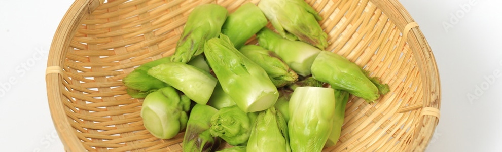 つぼみ菜・かき菜の作り方