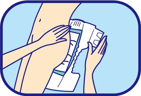 �e�[�v�~�߃^�C�v�E�A�Ƃ�p�b�h�^�C�v�̑������@