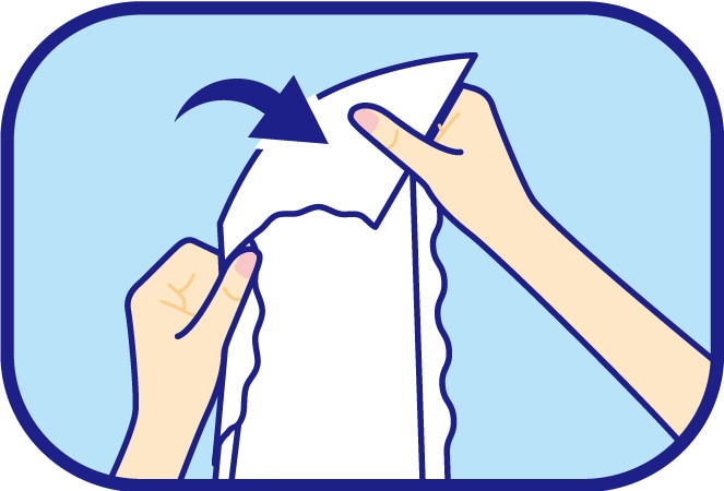 �j���ւ̃p�b�h�̑������@