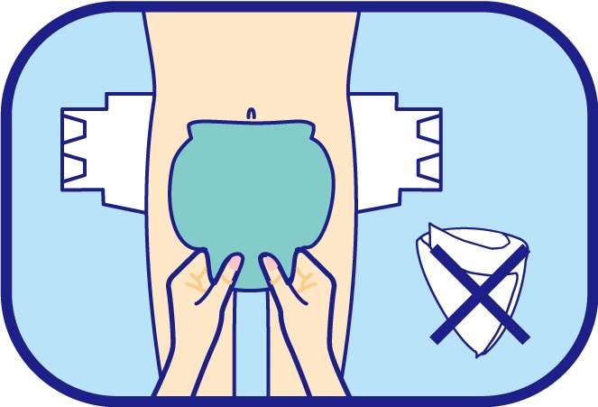 �j���ւ̃p�b�h�̑������@