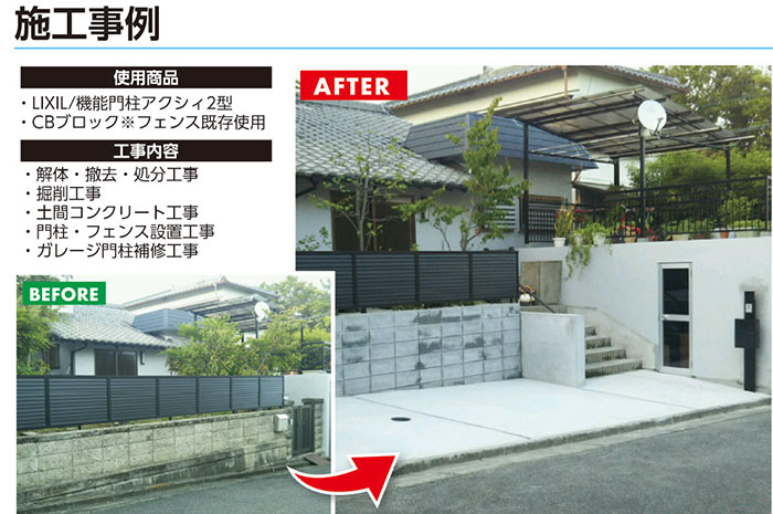 駐車場拡張工事