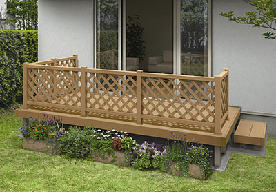 ウッドデッキ使用イメージ1