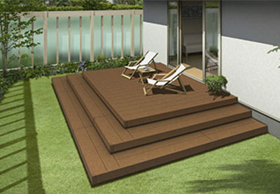 ウッドデッキ使用イメージ2