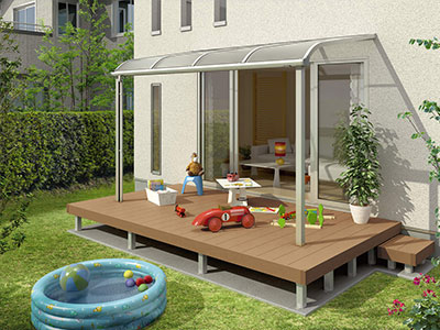 テラス屋根使用イメージ3