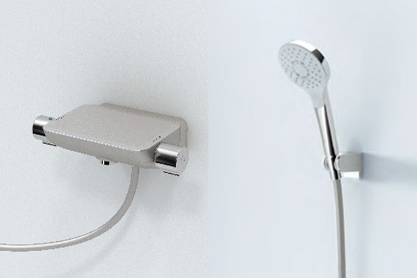 スッキリ棚水栓 コンフォートウェーブシャワー
