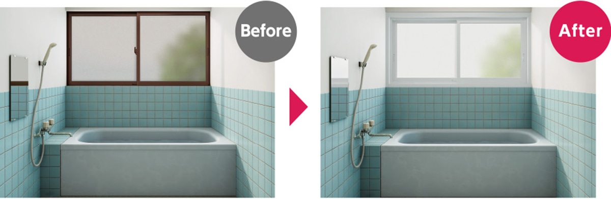 窓だけの交換も可能です