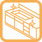 システムキッチン組立