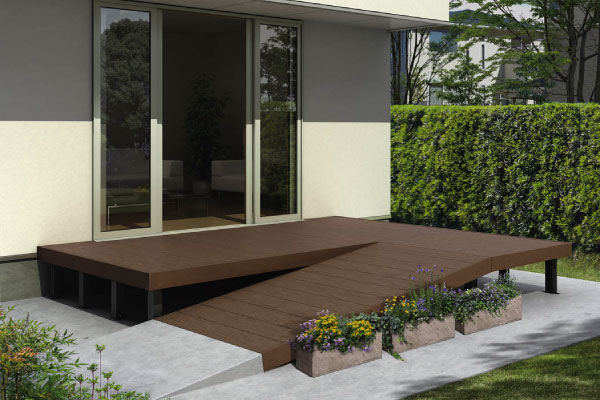 スロープ納まり