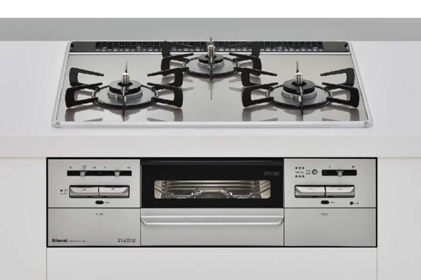 ガスビルトインコンロ KHX31W27DGW