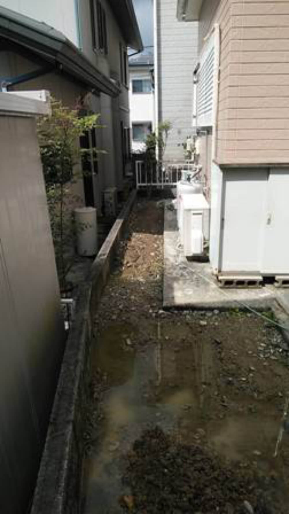 土間工事 before
