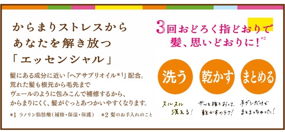 ����܂�X�g���X���炠�Ȃ����������u�G�b�Z���V�����v