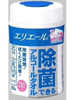 大王製紙　エリエール　除菌できるアルコールタオル　本体　１００枚