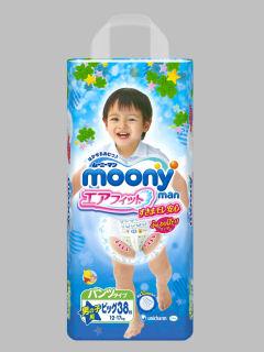 ムーニーマン　エアフィット　男の子ビッグ３８枚