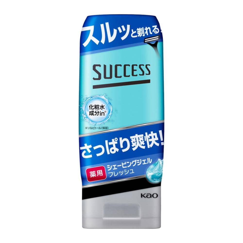 花王　サクセス薬用シェービングジェル　フレッシュ　１８０ｇ