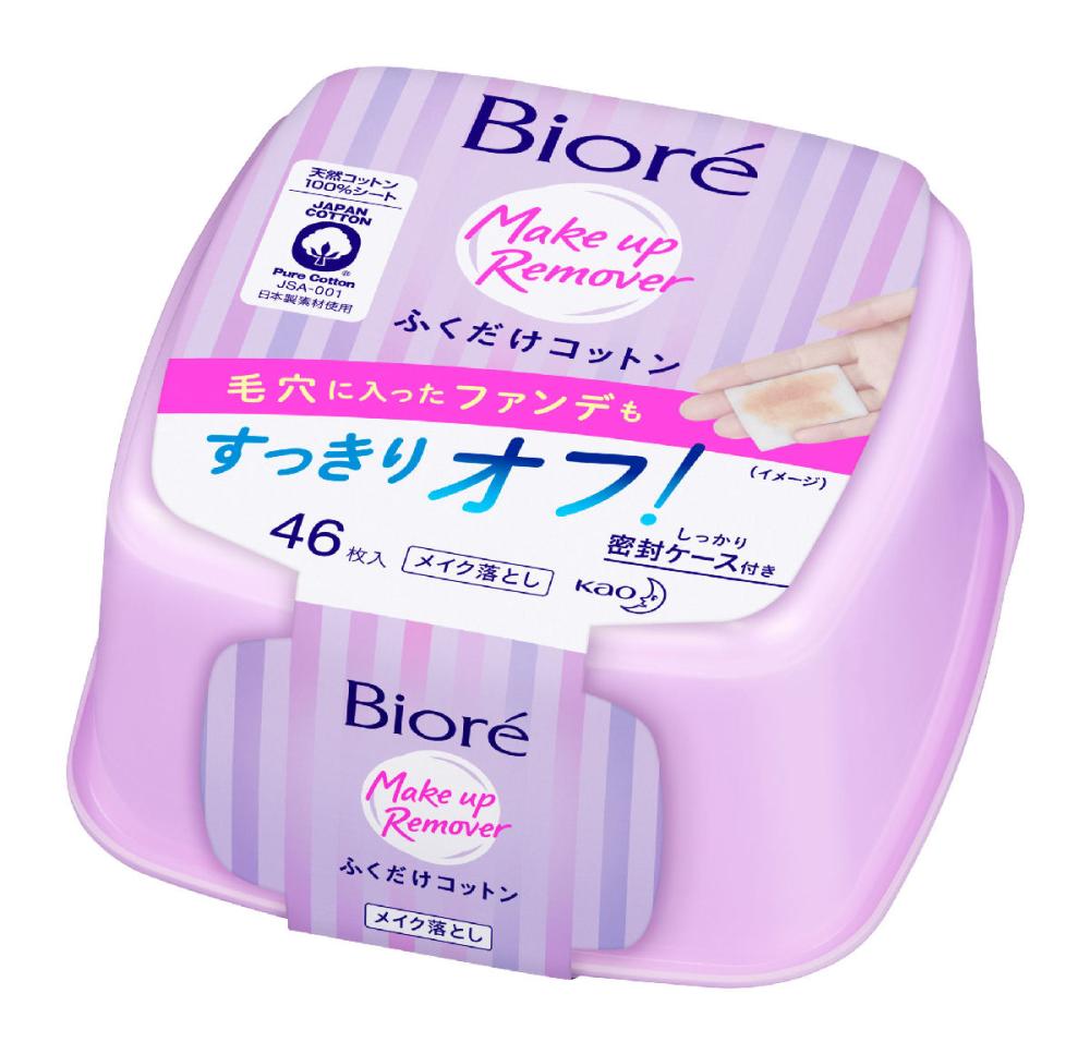 花王　ビオレ　ふくだけコットン　本体　４６枚