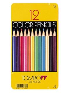 トンボ　Ｎｏ１５００　１２色　黄色缶