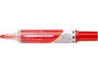 ぺんてる　ボードマーカー　ノックル　中字　赤