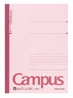 コクヨ　キャンパスノート　普通横罫　ノ－４Ａ