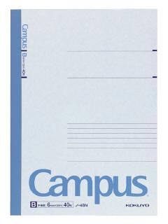 コクヨ　キャンパスノート　中横罫　ノ－４Ｂ