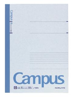 コクヨ　キャンパスノート　中横罫　ノ－５Ｂ