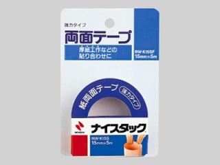 ニチバン　両面テープ　ナイスタック　強力タイプ　幅１５ｍｍ×長さ５ｍ　ＮＷ－Ｋ１５ＳＦ