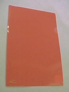 リヒト　クリヤーホルダー　赤