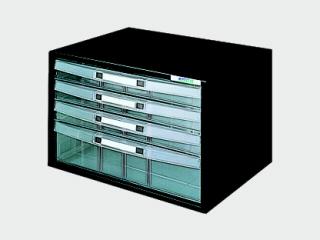 ナカバヤシ　レターケースＡ４　黒　ＡＬ－Ｗ４