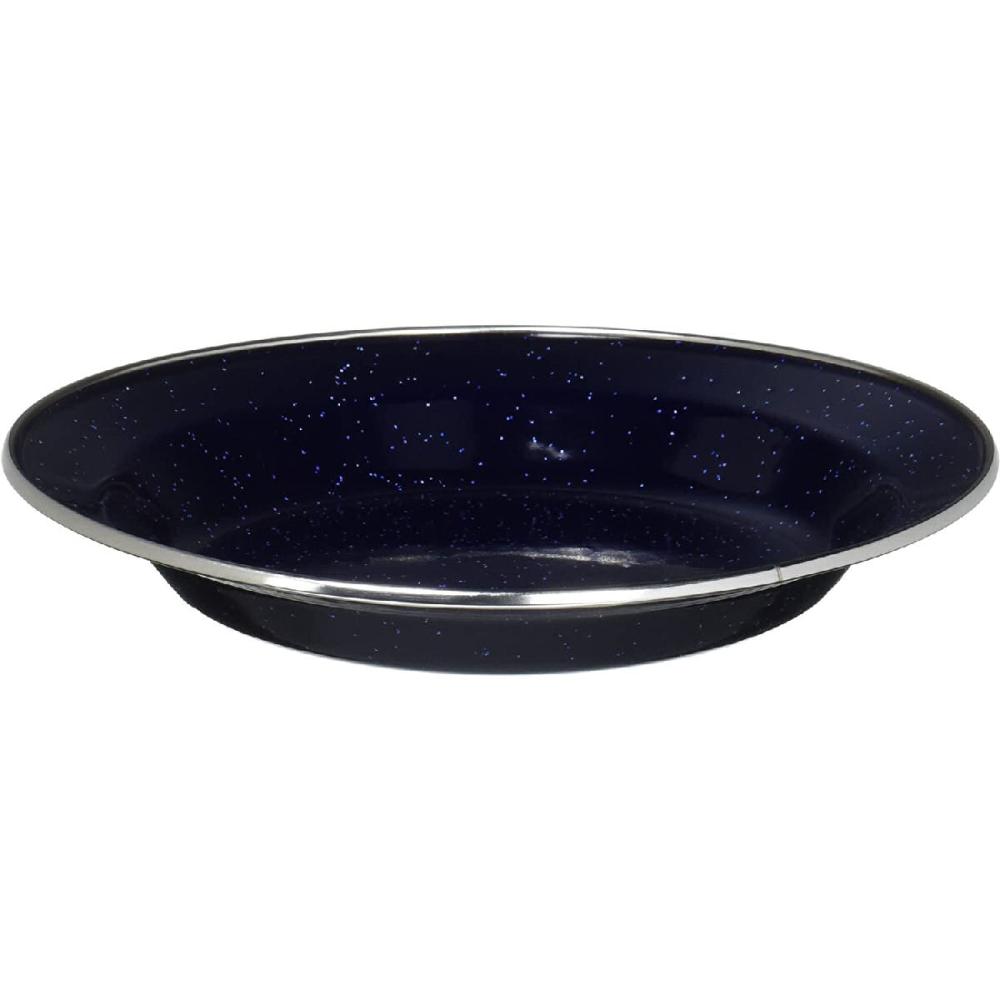 キャプテンスタッグ　ウエストホーローラウンドプレート　２２ｃｍ　Ｍ－８４３５