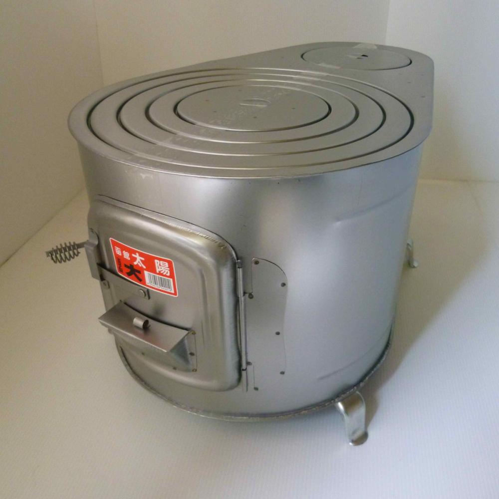 大和金属　太陽印　玉子型薪ストーブ　大