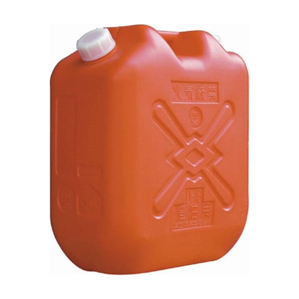 北陸土井工業　灯油缶　１８Ｌ　赤