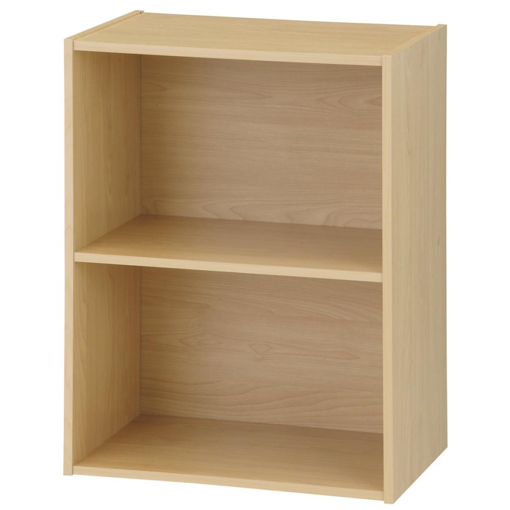 アテーナライフ　カラーボックス　２段　ナチュラル　ＥＩ－ＫＨ