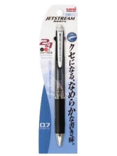 三菱　ジェットストリーム　多機能ボールペン　ブラック