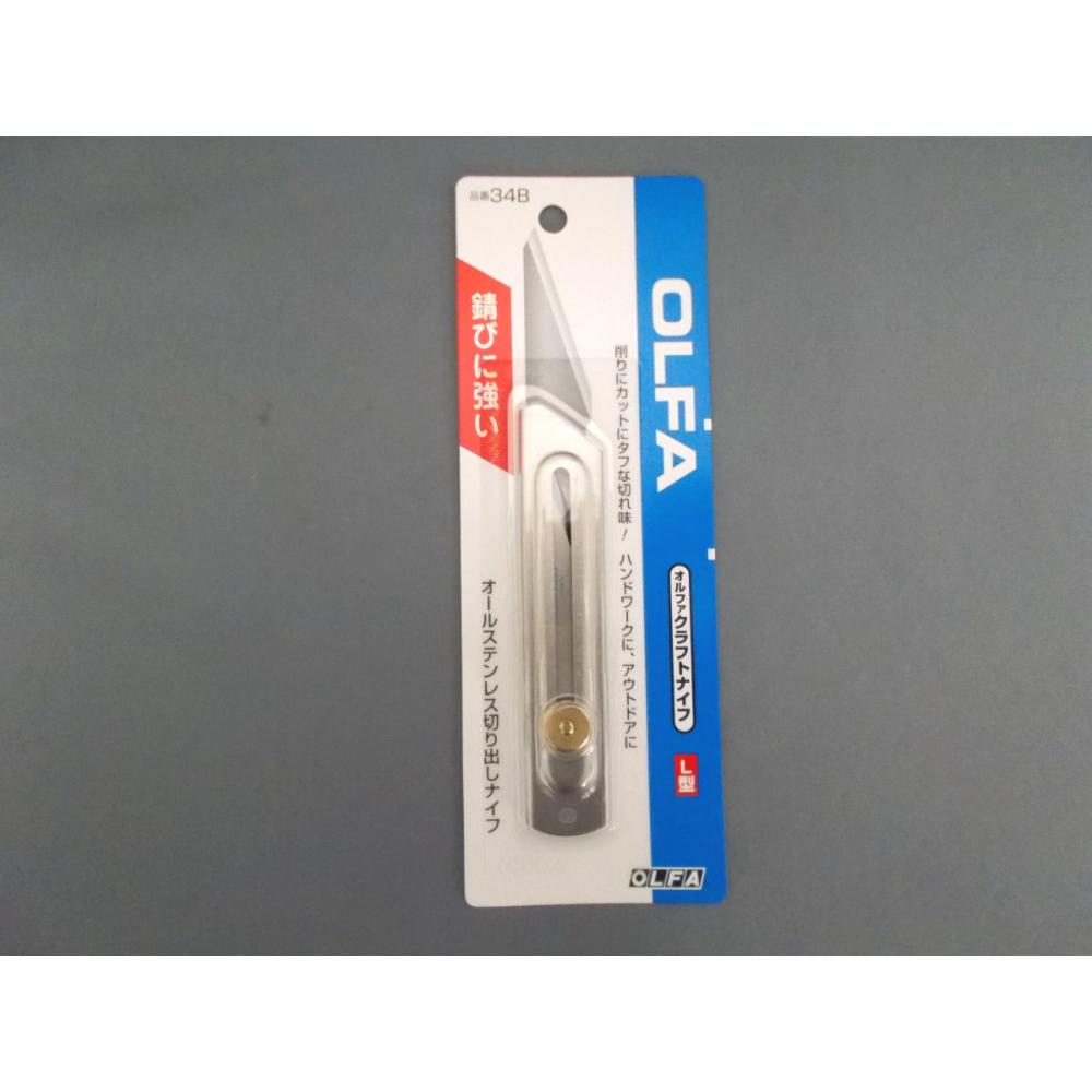 オルファ　クラフトナイフＬ型　３４Ｂ