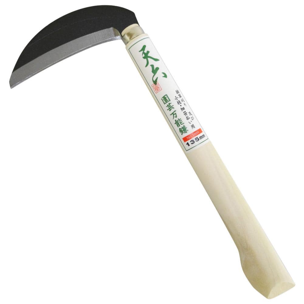 天六　園芸万能鎌１３５ミリ