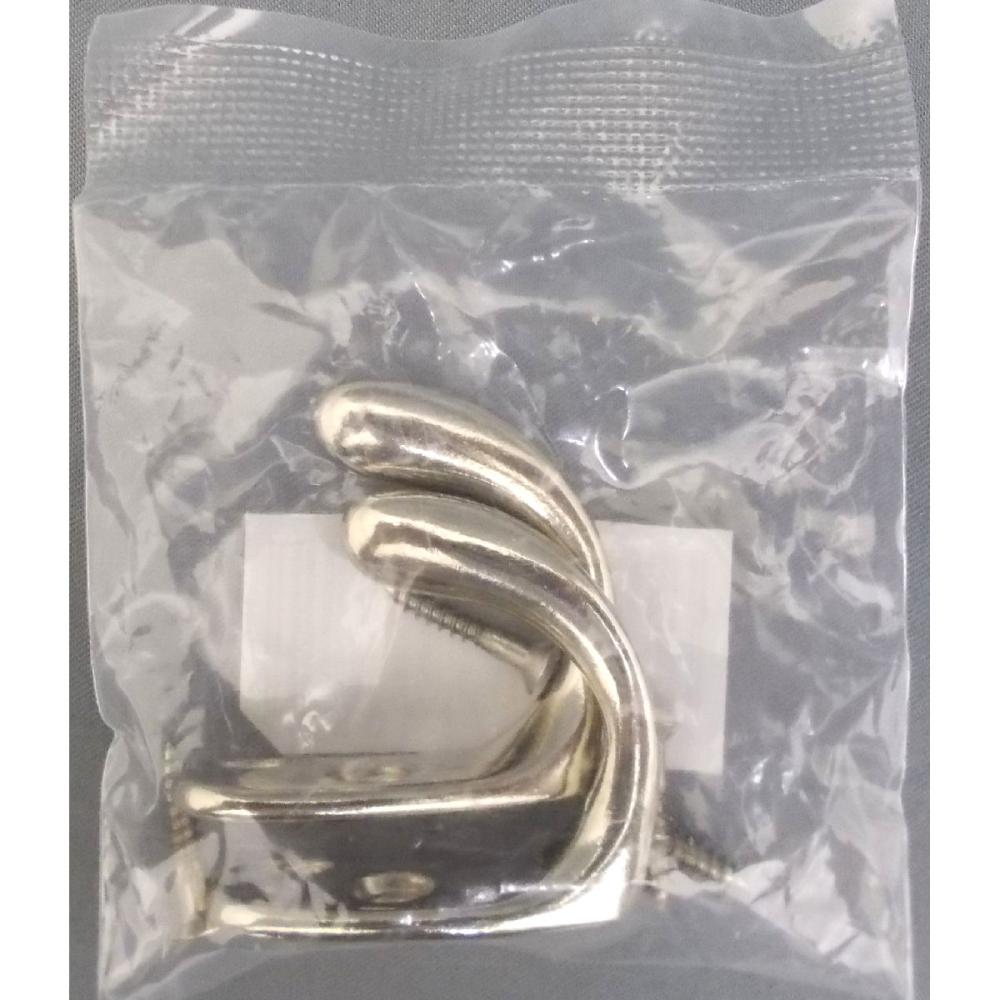 ニッケル　コート掛け　小　２個入り