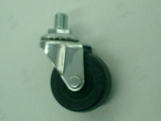 ナンシン　一般キャスター　車輪径５０ｍｍ　ゴム　ねじ込み式　ＳＲ－５０ＲＭ