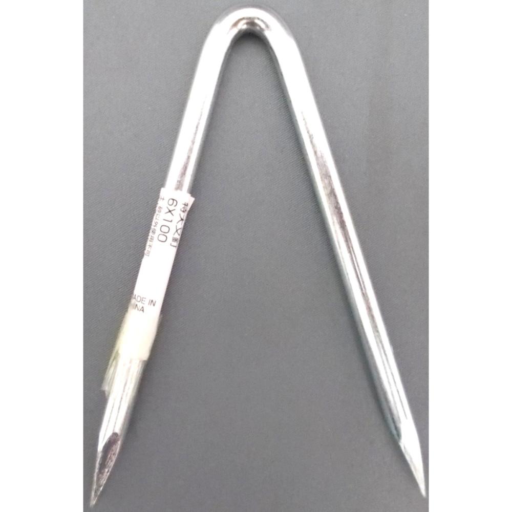 特大又釘　６×１００