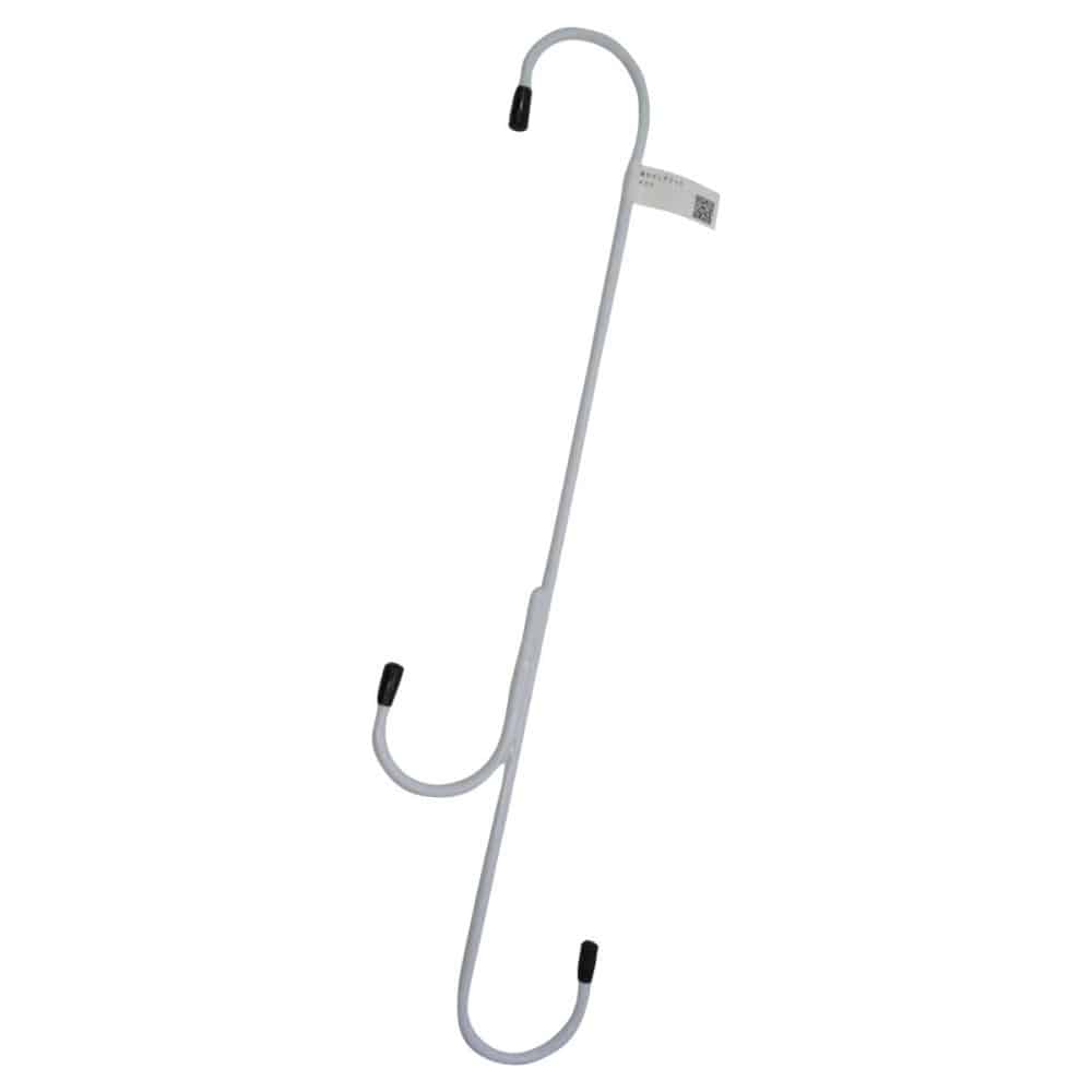 段付ロングフック４００ｍｍ　白