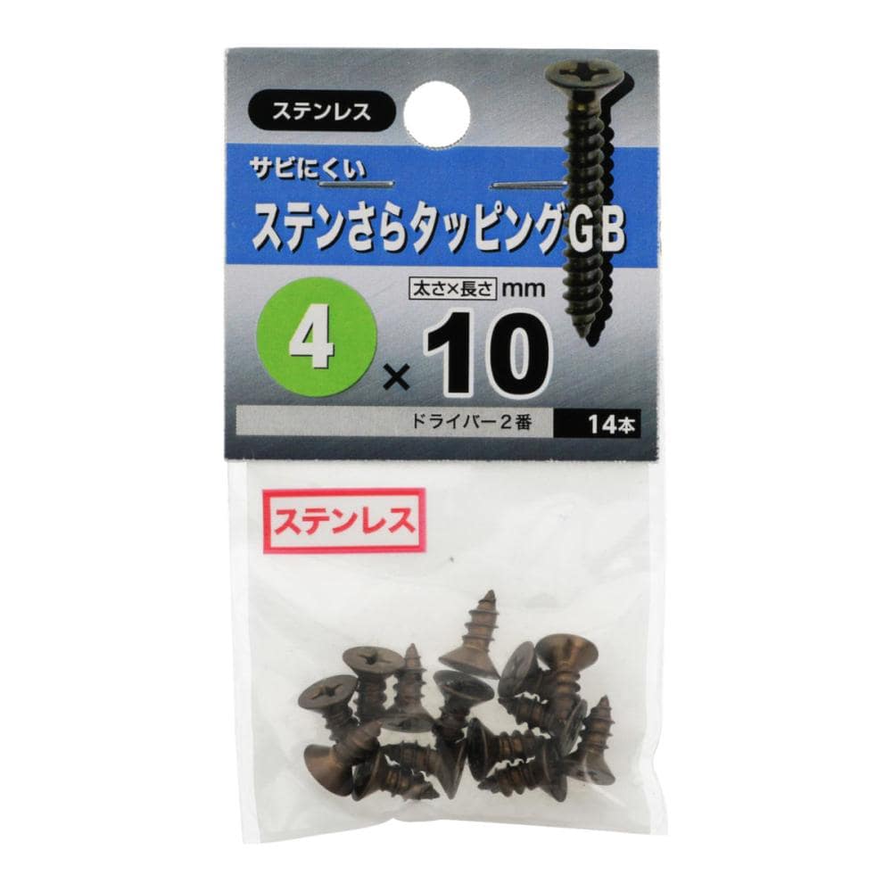 ステン皿タッピングＧＢ４Ｘ１０