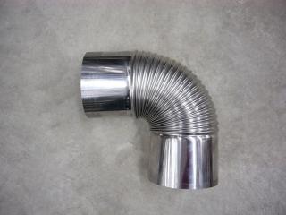 ステン煙突　エビ曲　１２０ｍｍ