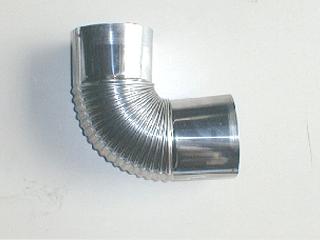 ステン煙突　エビ曲　１０６ｍｍ