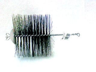グリーンライフ　ワイヤー煙突掃除ブラシ　１２０ｍｍ用