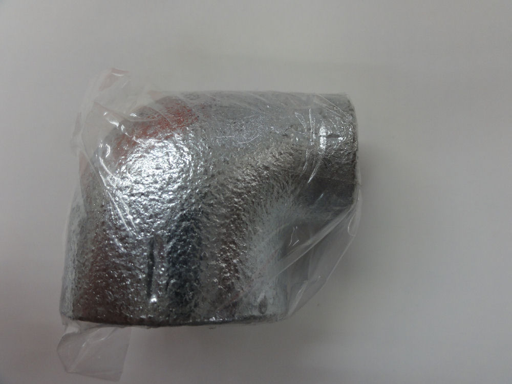 白　異径エルボ　１インチ×１／２