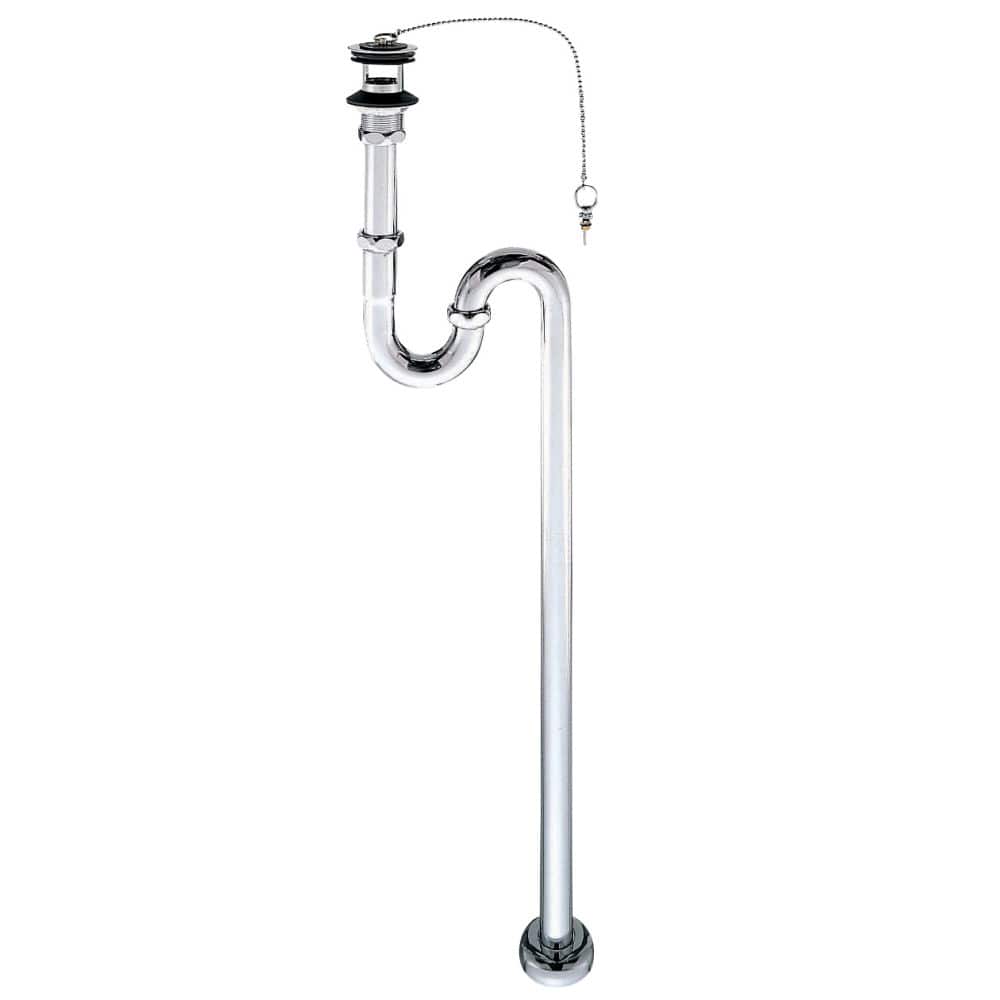 ＳＡＮＥＩ（サンエイ）アフレ付Ｓトラップ　ゴム栓付き　パイプ径３２ｍｍ　金属製　ＰＨ７０－３２