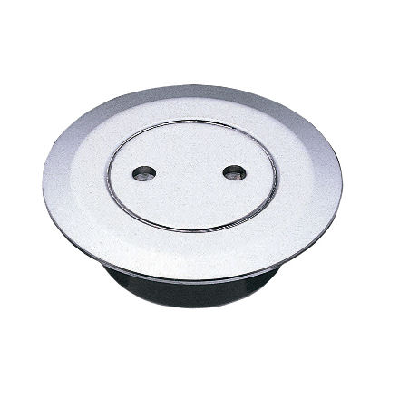 ＳＡＮＥＩ（サンエイ）兼用ツバ広掃除口　ＶＰ・ＶＵパイプ兼用　呼び７５　Ｈ５２－２－７５