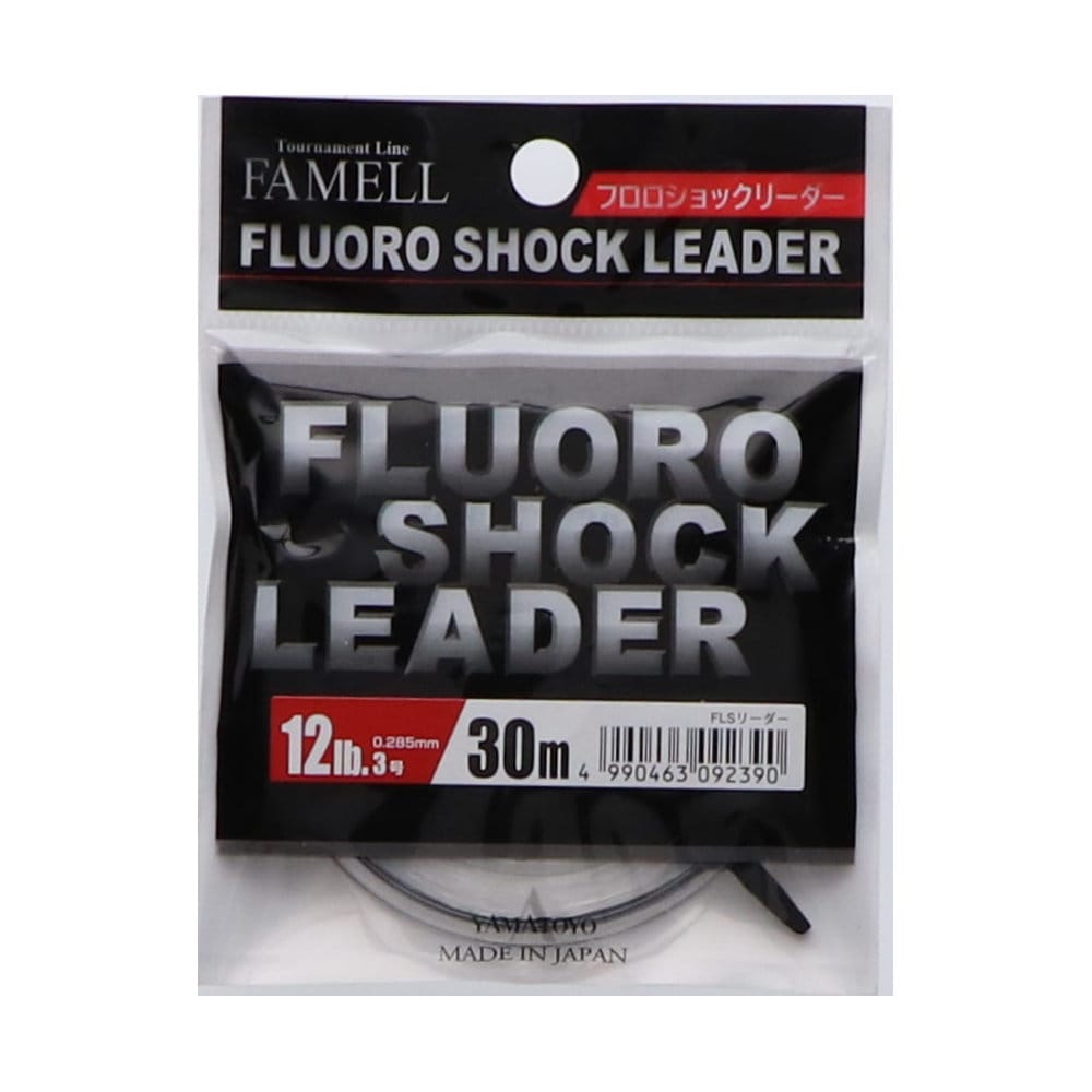 山豊テグス　フロロ　ショックリーダー　３号　３０ｍ